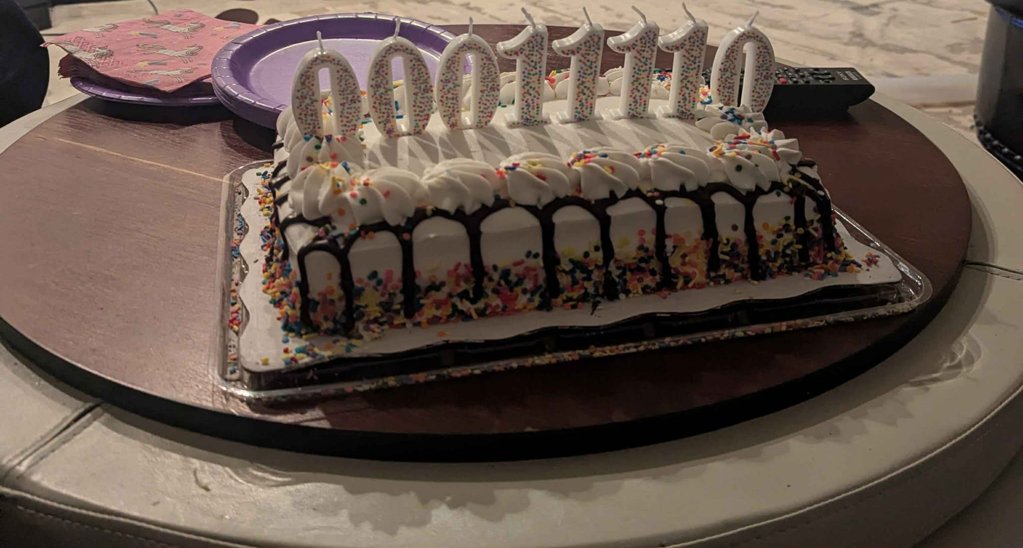 Binary Cake